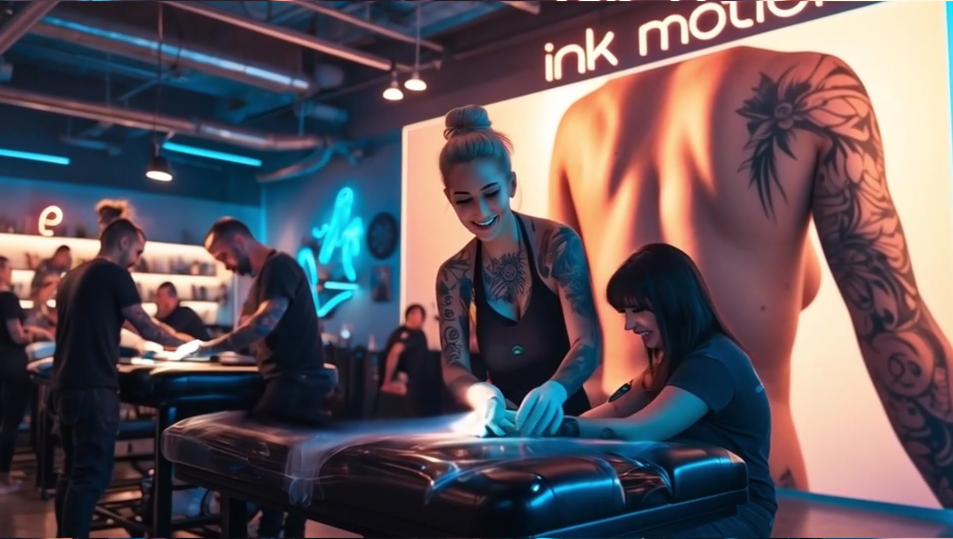 Estudio futurista de Ink Motion