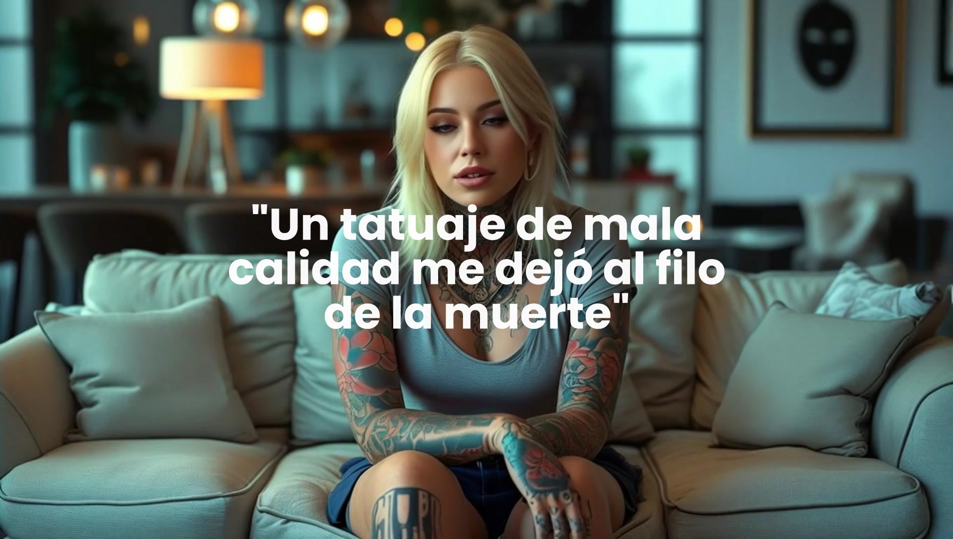 La protagonista cuenta una mala experiencia con un tatuaje